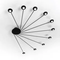 Vivida Helix 10 lampada da soffitto parete led