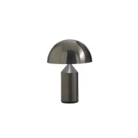 Oluce Atollo 238 lampada da tavolo nickel nero