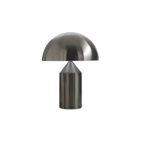 Oluce Atollo 239 lampada da tavolo nickel nero