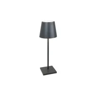 Zafferano Poldina L Desk lampada a batteria led