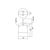 Portalampada Con Gancio E27 in Ceramica Porcellana Smaltato Portalampada Con Gancio E27 in Ceramica Porcellana Smaltato