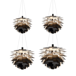 Louis Poulsen suspension PH Artichoke black