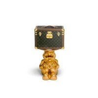 Kartell Attila decorative stool and side table