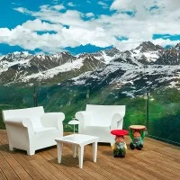Kartell Attila decorative stool and side table