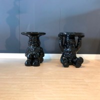 Kartell Napoleon decorative stool and side table