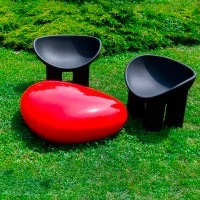 Driade Koishi tavolino pouf decorativo Driade Koishi tavolino pouf decorativo