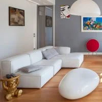 Driade Koishi tavolino pouf decorativo Driade Koishi tavolino pouf decorativo