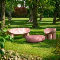 Driade Koishi tavolino pouf decorativo Driade Koishi tavolino pouf decorativo