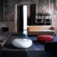 Driade Koishi tavolino pouf decorativo Driade Koishi tavolino pouf decorativo