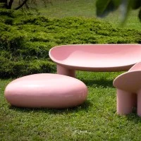 Driade Koishi tavolino pouf decorativo Driade Koishi tavolino pouf decorativo