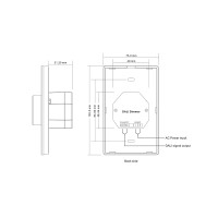 Dimmer rotativo digitale DALI MCU da incasso