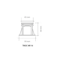 QLT Recessed LED Spotlight for Interior RGB 3,2w 50mm
