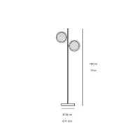 Oluce Berlin led floor lamp