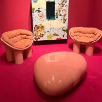 Driade Koishi tavolino pouf decorativo Driade Koishi tavolino pouf decorativo