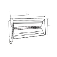 Cooper-Eaton Lampada Plafoniera Emergenza NexiTech LED 8W 100lm