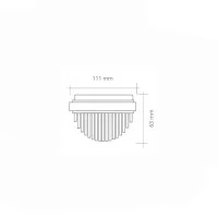 QLT recessed AR111 LED RGB 17W 111mm QLT recessed AR111 LED RGB 17W 111mm