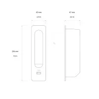copy of Astro Lighting Fuse 2 Switched LED Adjustable Wall Recessed Lamp