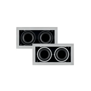 Duralamp Recessed spotlight GU10 Double adjustable