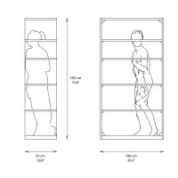 Driade Venus bookcase Driade Venus bookcase