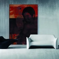 Driade Tokyo Pop two seater sofa