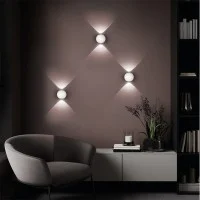 Vivida Sky Fall Lens led wall lamp tunable white