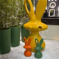 Slide Design Cosmo Bunny decorative sculpture