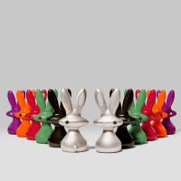Slide Design Cosmo Bunny scultura decorativa