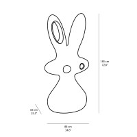 Slide Design Cosmo Bunny decorative sculpture
