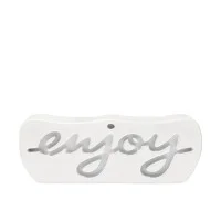 Slide Design Enjoy decorative bench