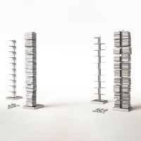 Minottiitalia Cleopatra vertical bookshelf