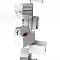 Minottiitalia Cleopatra vertical bookshelf
