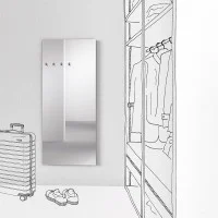 Minottiitalia Chiodo Fisso mirror coat hanger