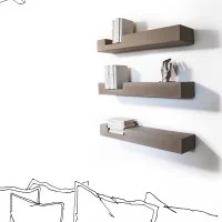 Minottiitalia Concrete shelf