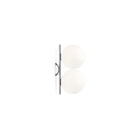Flos IC C/W1 Double Applique Wall or Ceiling Lamp
