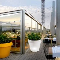 Slide Design Gio Tondo luminous vase Slide Design Gio Tondo luminous vase