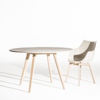 Driade Meridiana chair in ash wood