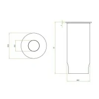 Astro Lighting Terra 28 LED Round Tondo Faretto Incasso