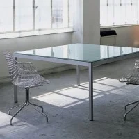 Driade Meridiana armchair in steel