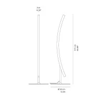 Vivida Bow floor lamp led