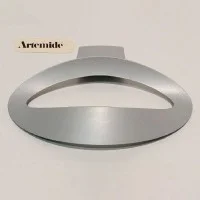Artemide Mesmeri LED 28W Gray Silver Applique Wall Lamp