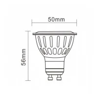 copy of Lampo DIKLED 4w GU10 bulb with battery