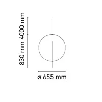 Flos Overlap S1 Suspension Pendant Lamp E27 Design Michael