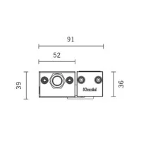 copy of iGuzzini Linealuce Mini37R wall ceiling led bar