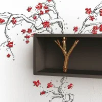 Minotti TRI decorative shelf