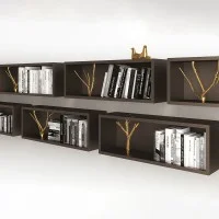 Minotti TRI decorative shelf