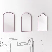 Minotti Windows decorative mirror