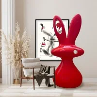 Slide Cosmo Bunny decorative sculpture