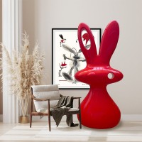 Slide Cosmo Bunny scultura decorativa