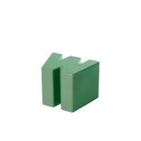 Slide Double U low stool Slide Double U low stool