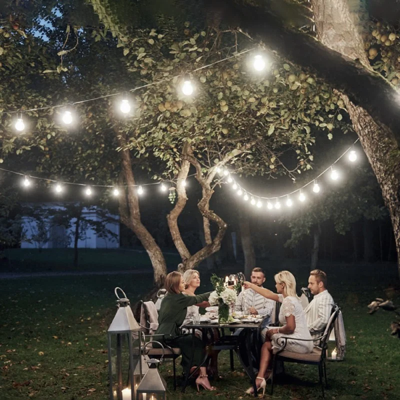 Catena luminosa LED da esterno STRING 5m 10xLED/0,5W/230V IP44